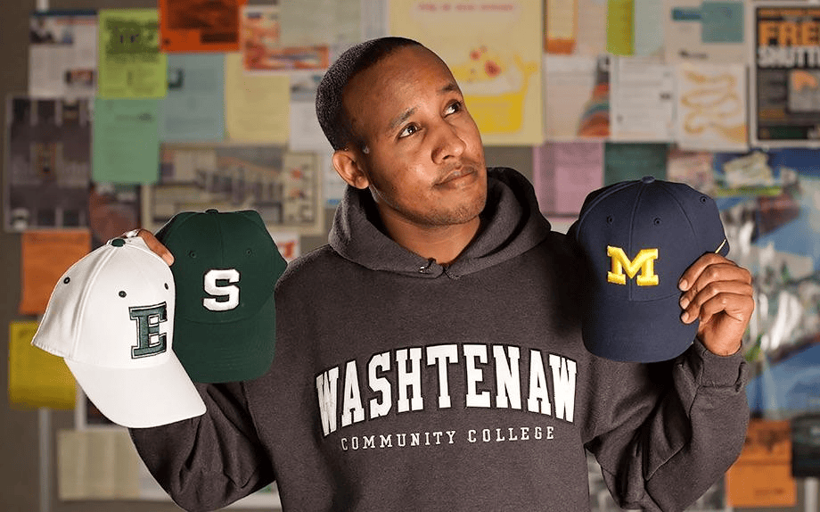 Washtenaw CC Transfer Institutions (University of Michigan, Michigan State)