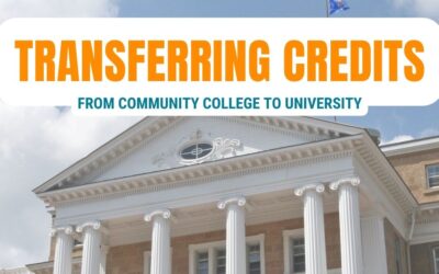 Transferring Credits Community College to University